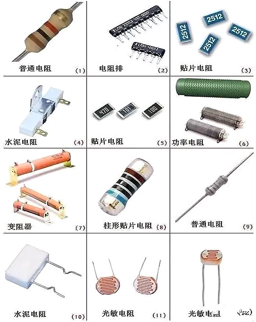最全面的電子元件名稱大全圖-電子元件圖片、名稱、符號-KIA MOS管