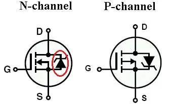 MOS管,場效應管,開關(guān)電路