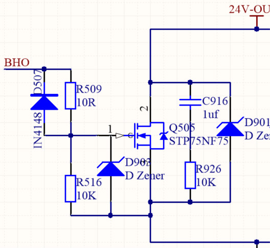 MOS管保護電路實測，分析