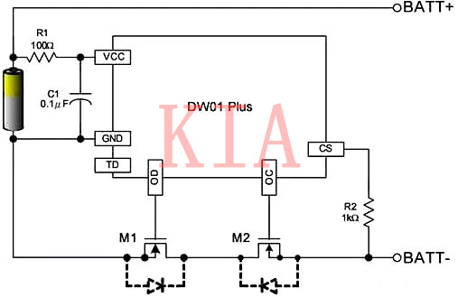 超詳細(xì)|鋰電池過充電、過放、短路保護(hù)電路-KIA MOS管
