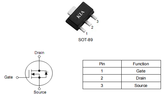 電源管理mos管,30a40v,8104場效應(yīng)管,KNS8104A參數(shù)-KIA MOS管